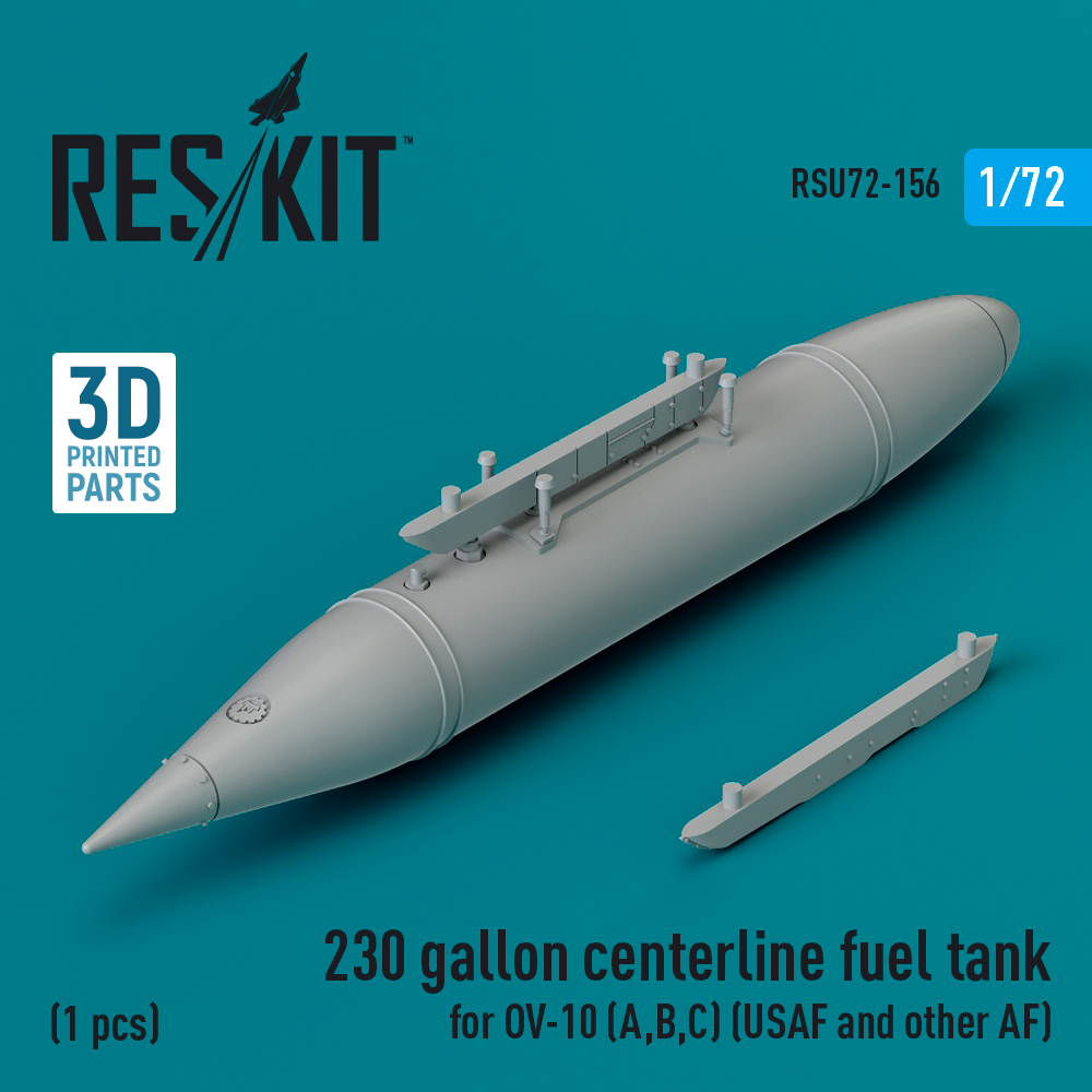 1/72 230 gallon centerline fuel tank OV-10 A,B,C