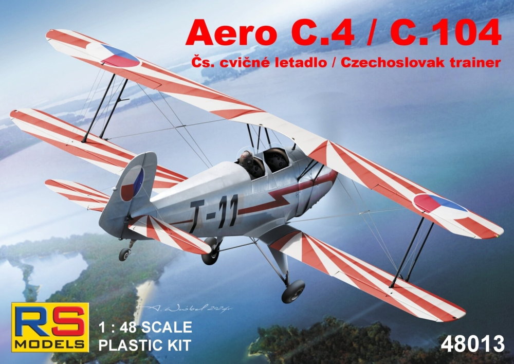 1/48 Aero C4/C104 Czechoslovak Trainer (4x camo)