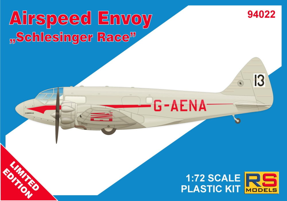 1/72 Airspeed Envoy 'Gabrielle'